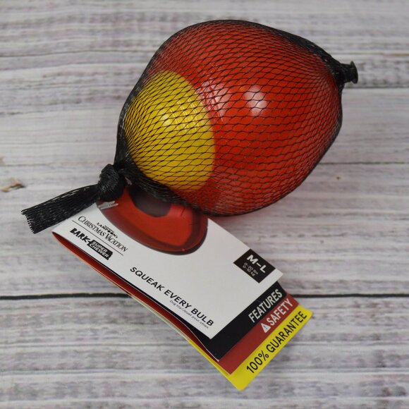 Christmas Vacation Lampoons Barkbox Super Chewer Squeak Every Bulb Dog Toy M/L - Picture 1 of 9